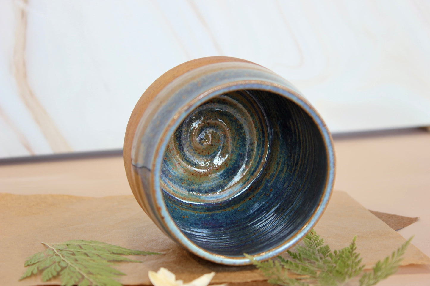 Soda-Fired Blue Squat