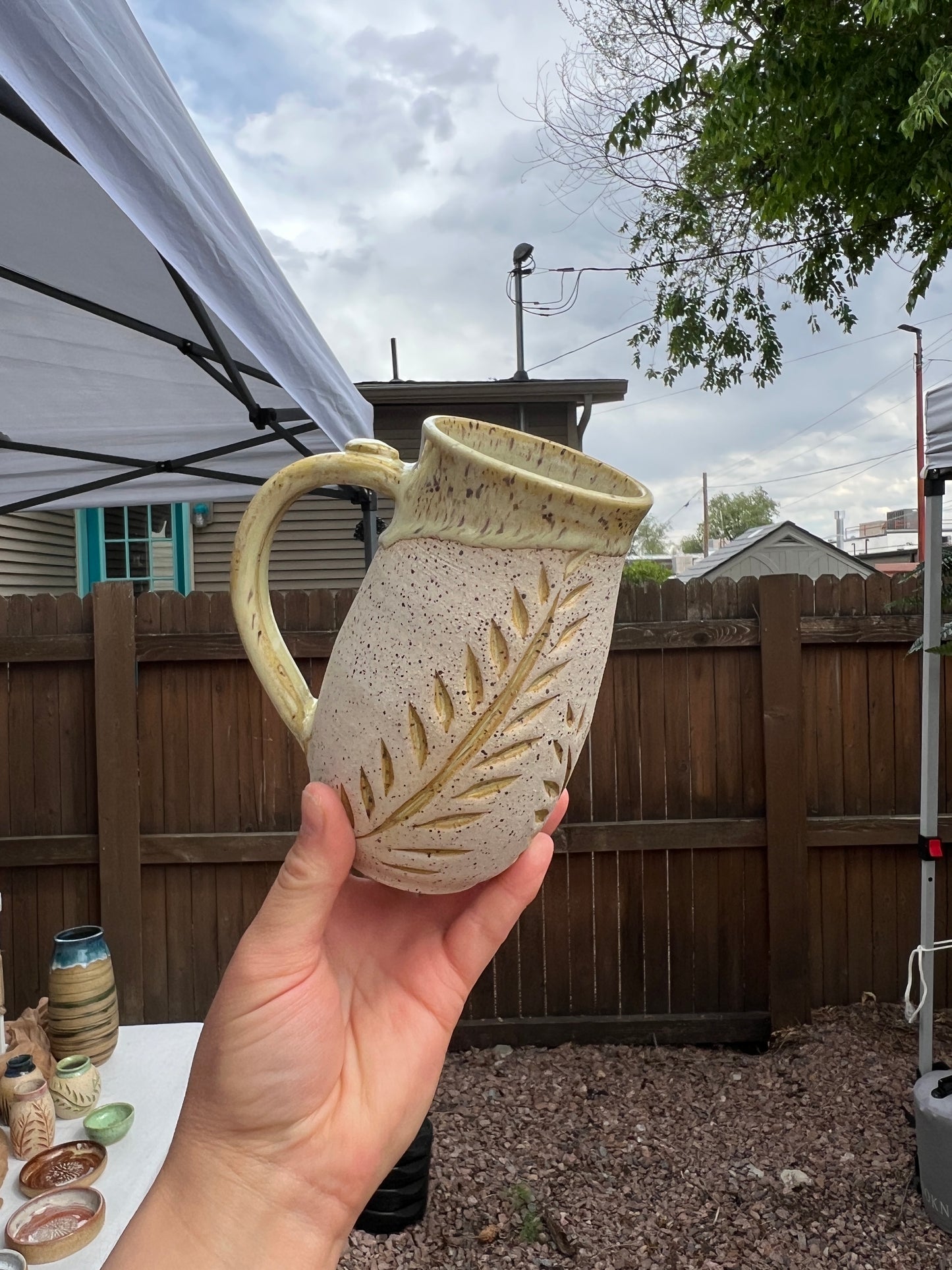 Carved Tall Mugs :)