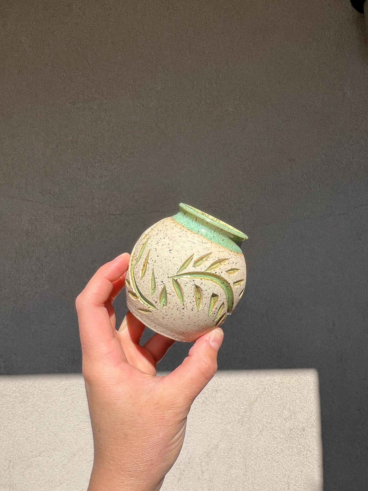 Carved Bud Vases :)