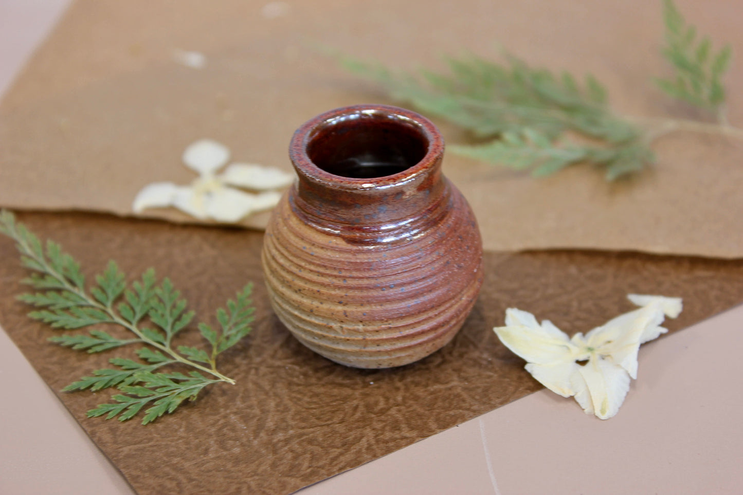 Soda-Fired Mini Pots