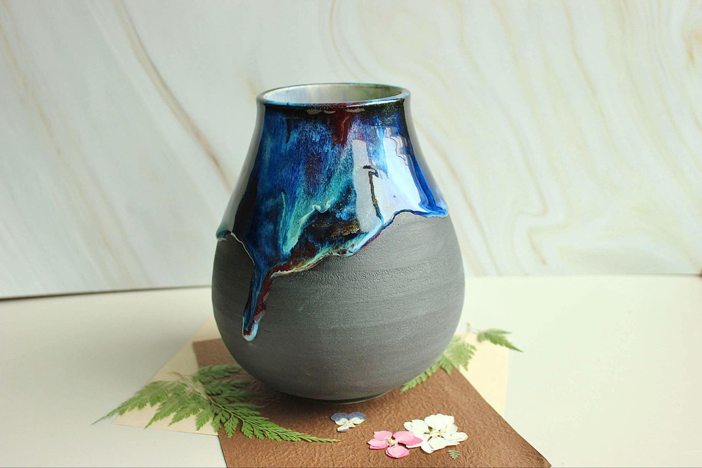 Aurora Tear Drop Vase