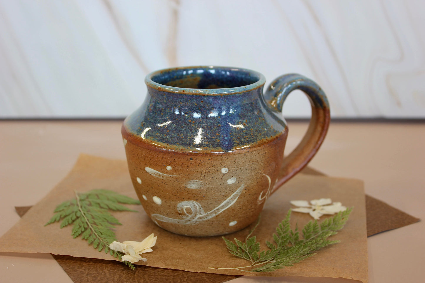 Soda-Fired Dreamy Mug