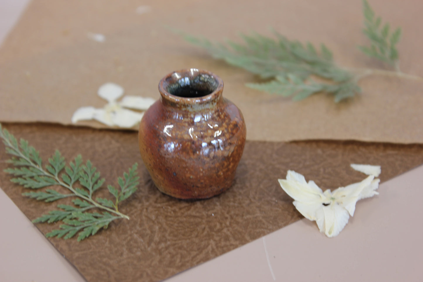 Soda-Fired Mini Pots