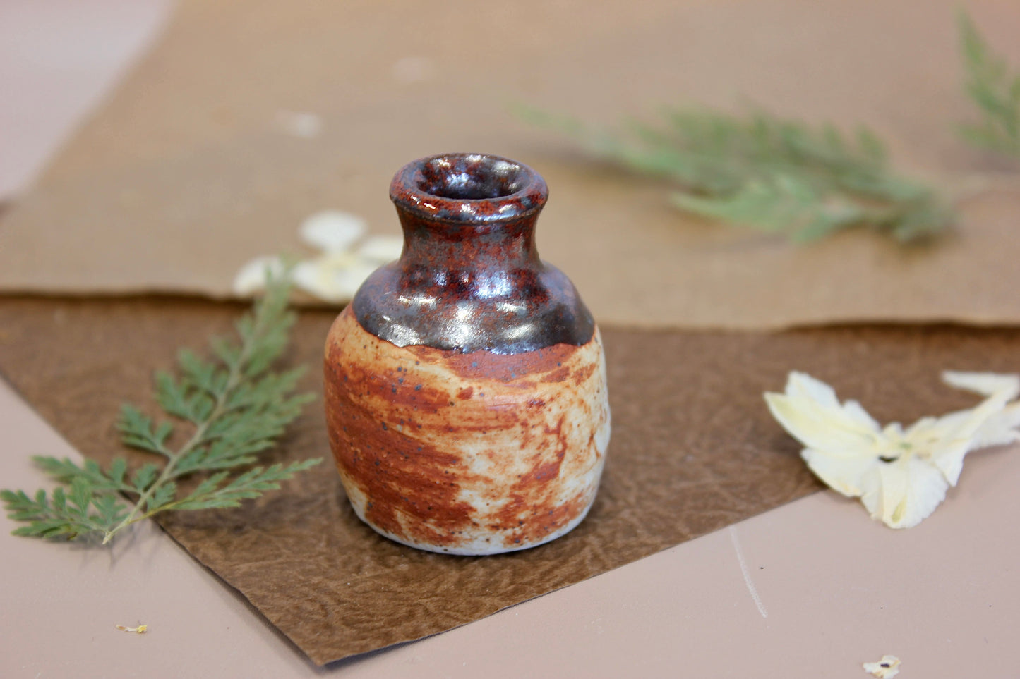 Soda-Fired Mini Pots