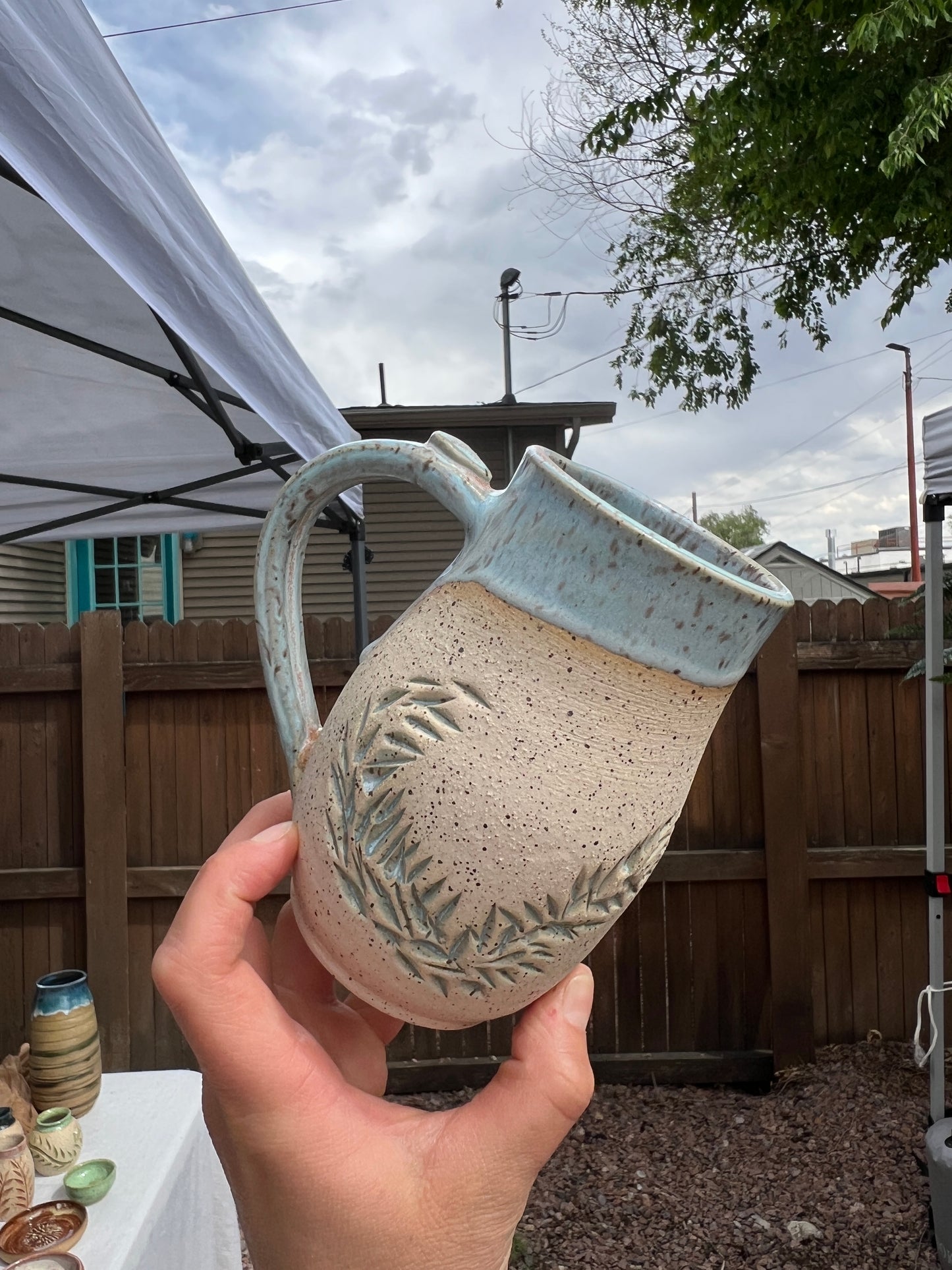 Carved Tall Mugs :)