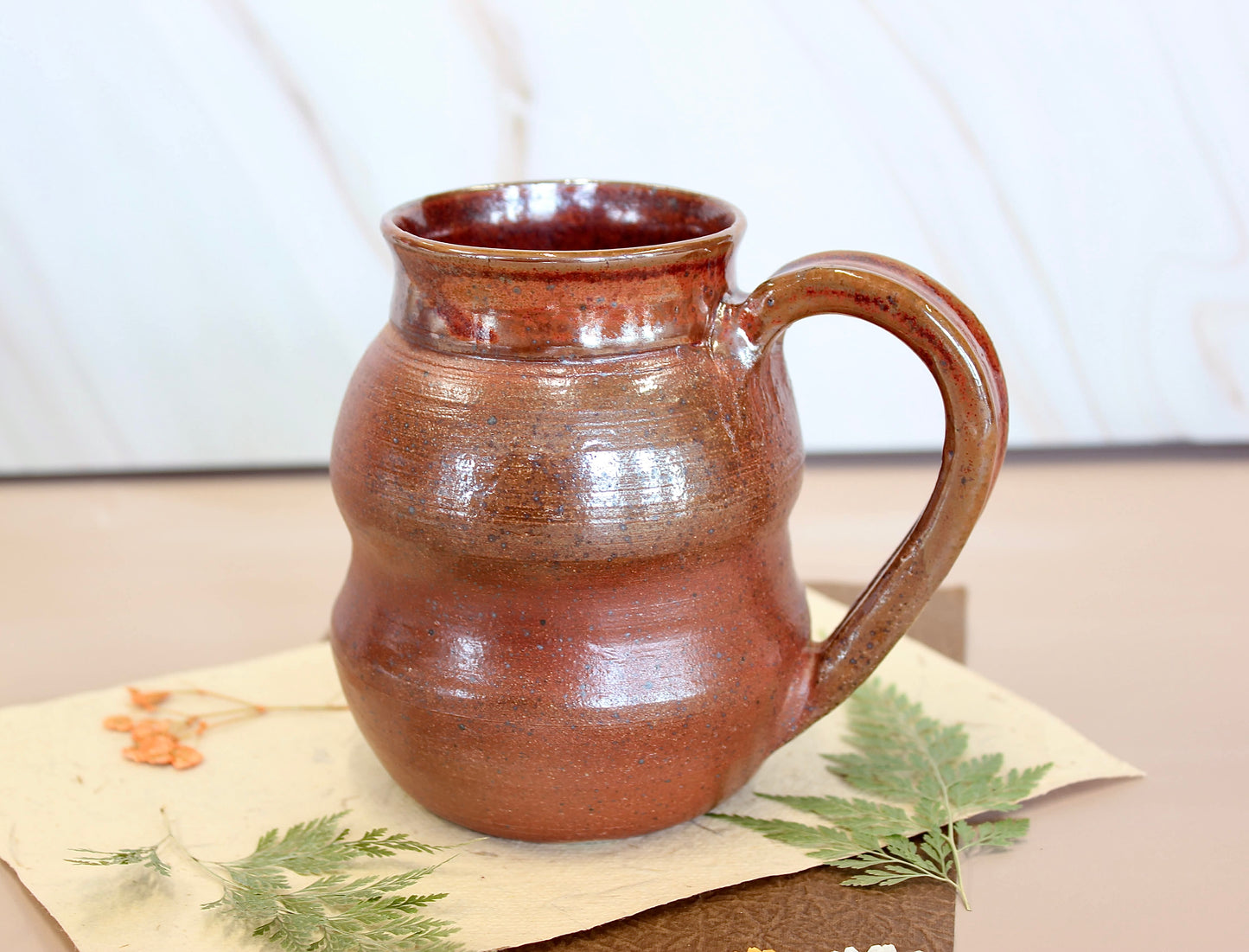 Curvy Soda Fired Mug