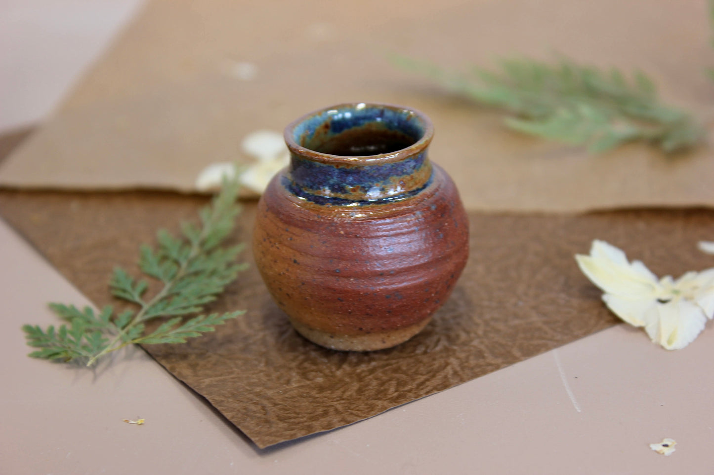 Soda-Fired Mini Pots