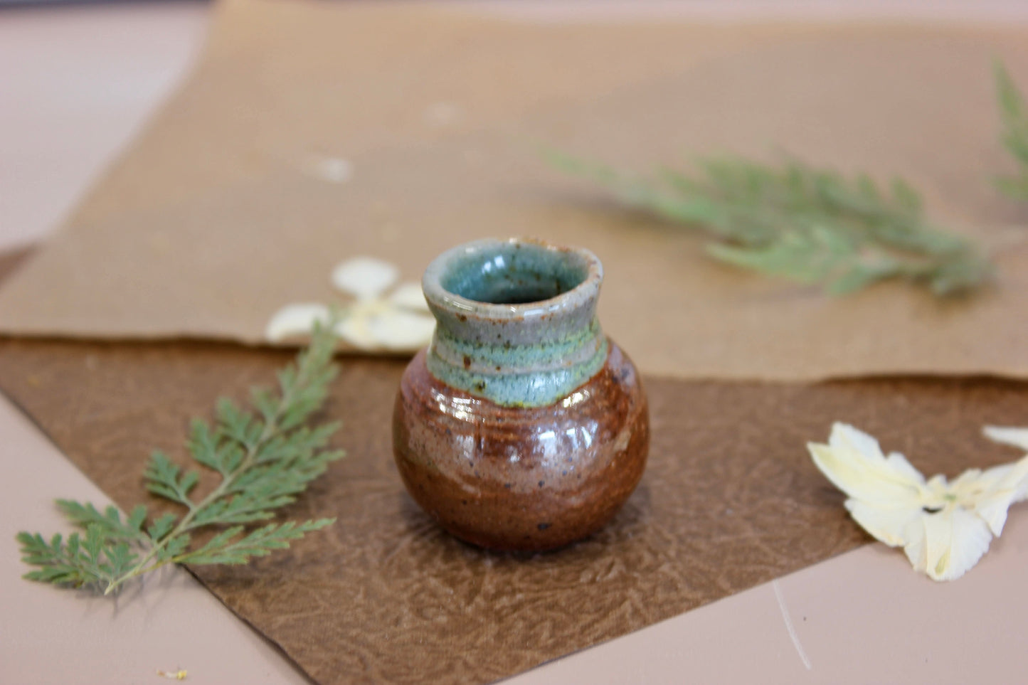 Soda-Fired Mini Pots