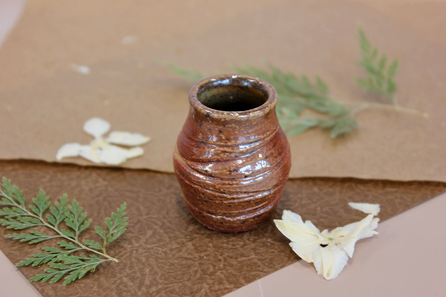 Soda-Fired Mini Pots