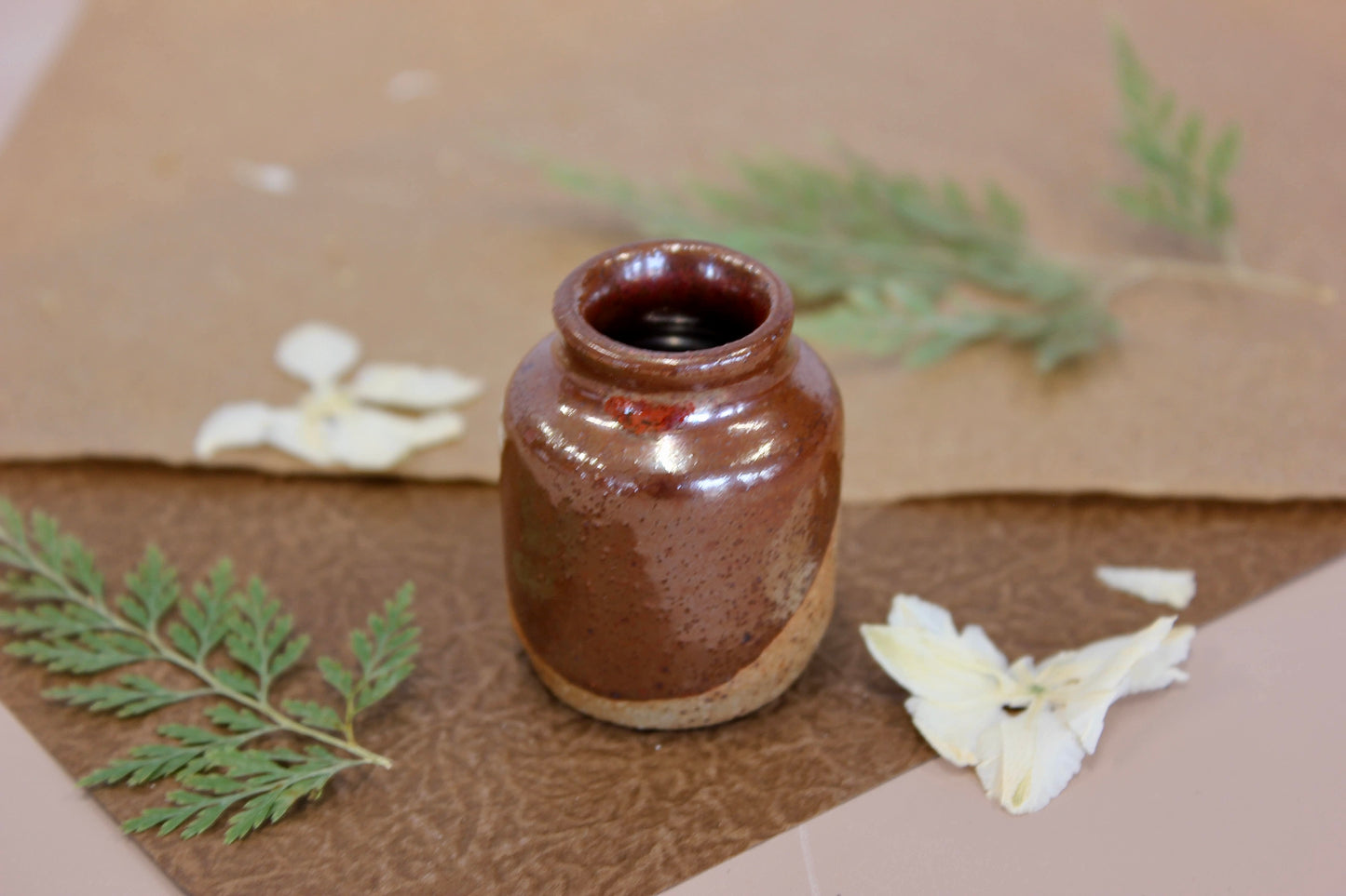 Soda-Fired Mini Pots