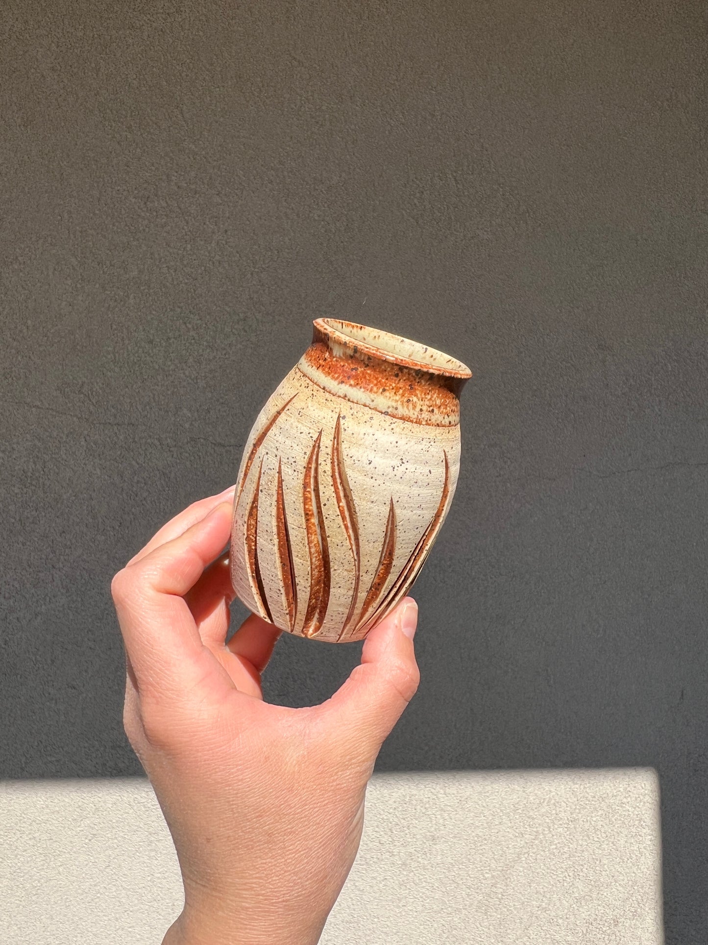 Carved Bud Vases :)