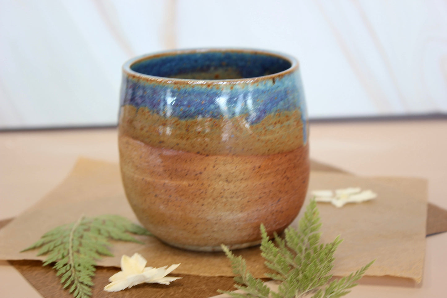 Soda-Fired Blue Squat