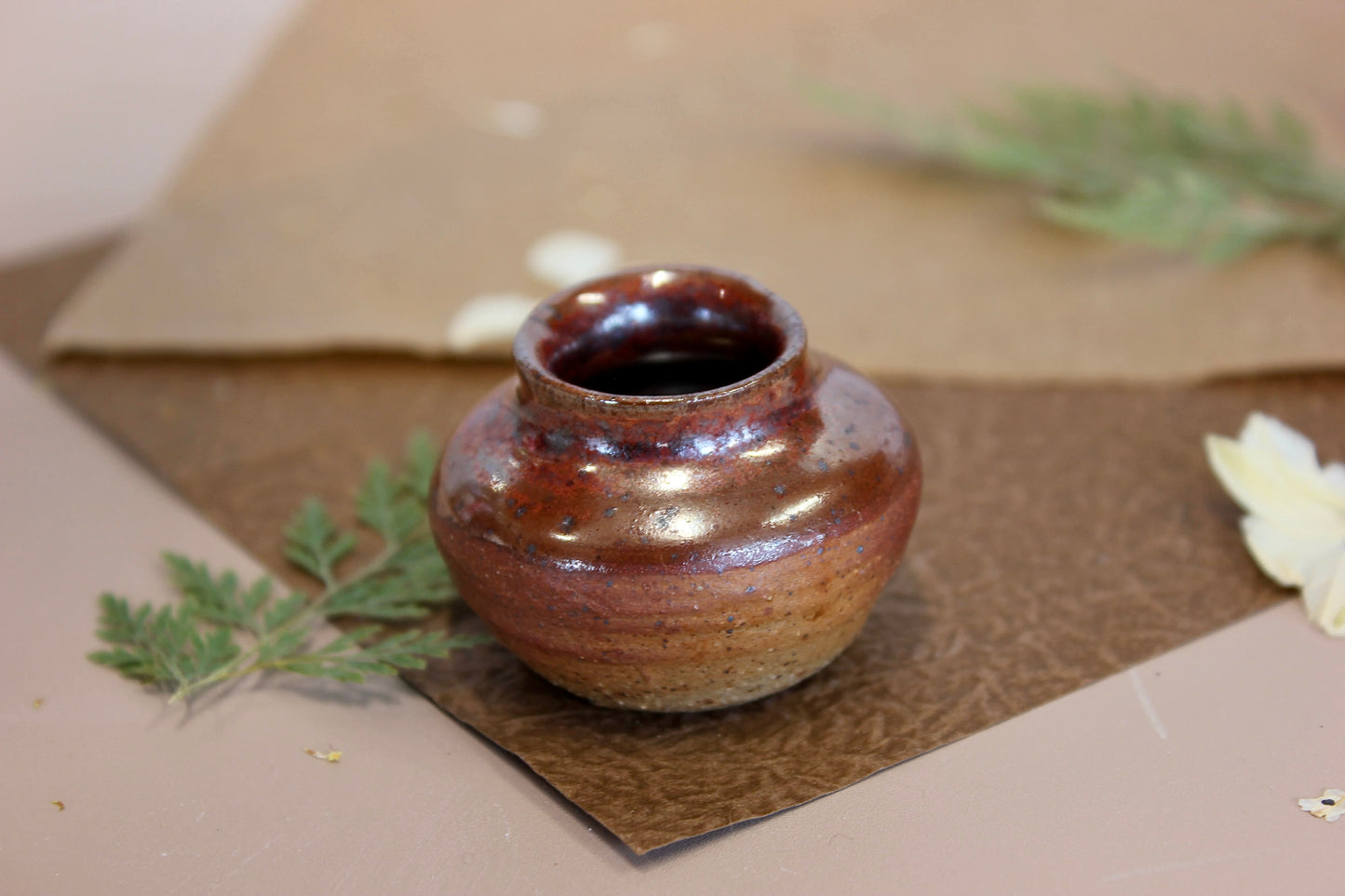 Soda-Fired Mini Pots
