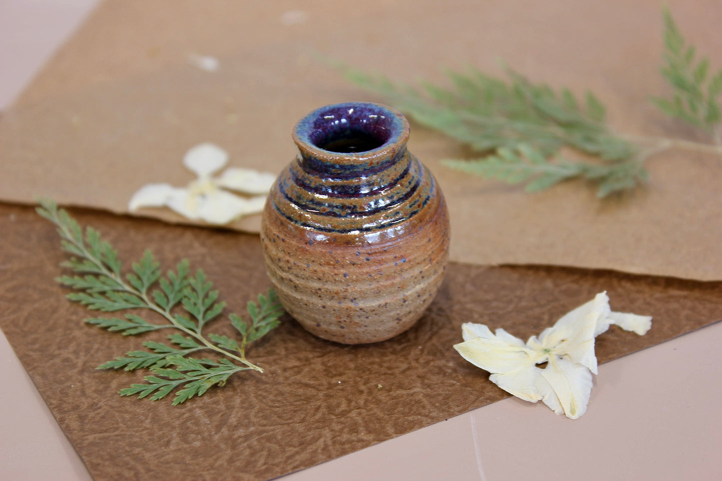 Soda-Fired Mini Pots