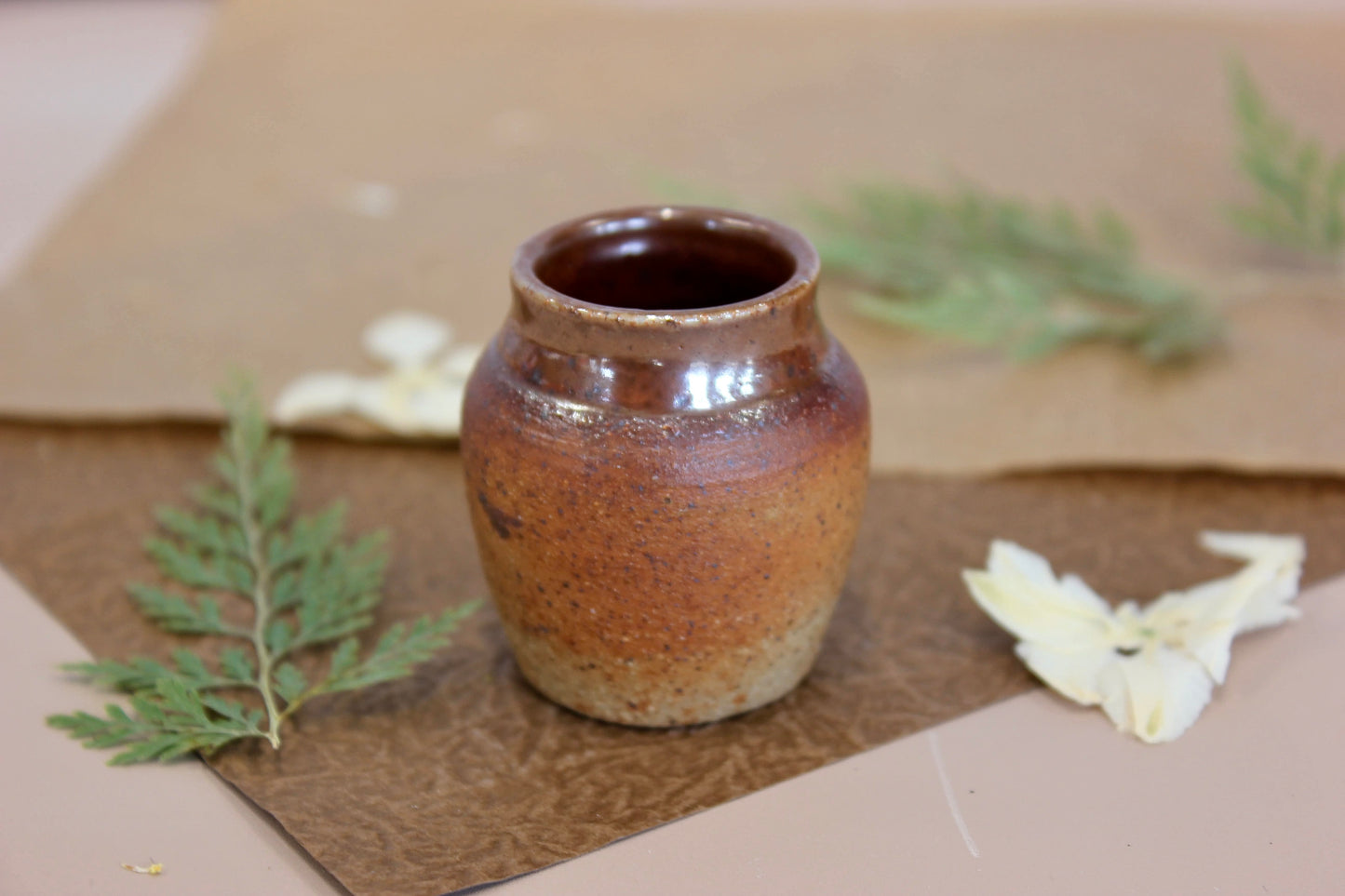 Soda-Fired Mini Pots