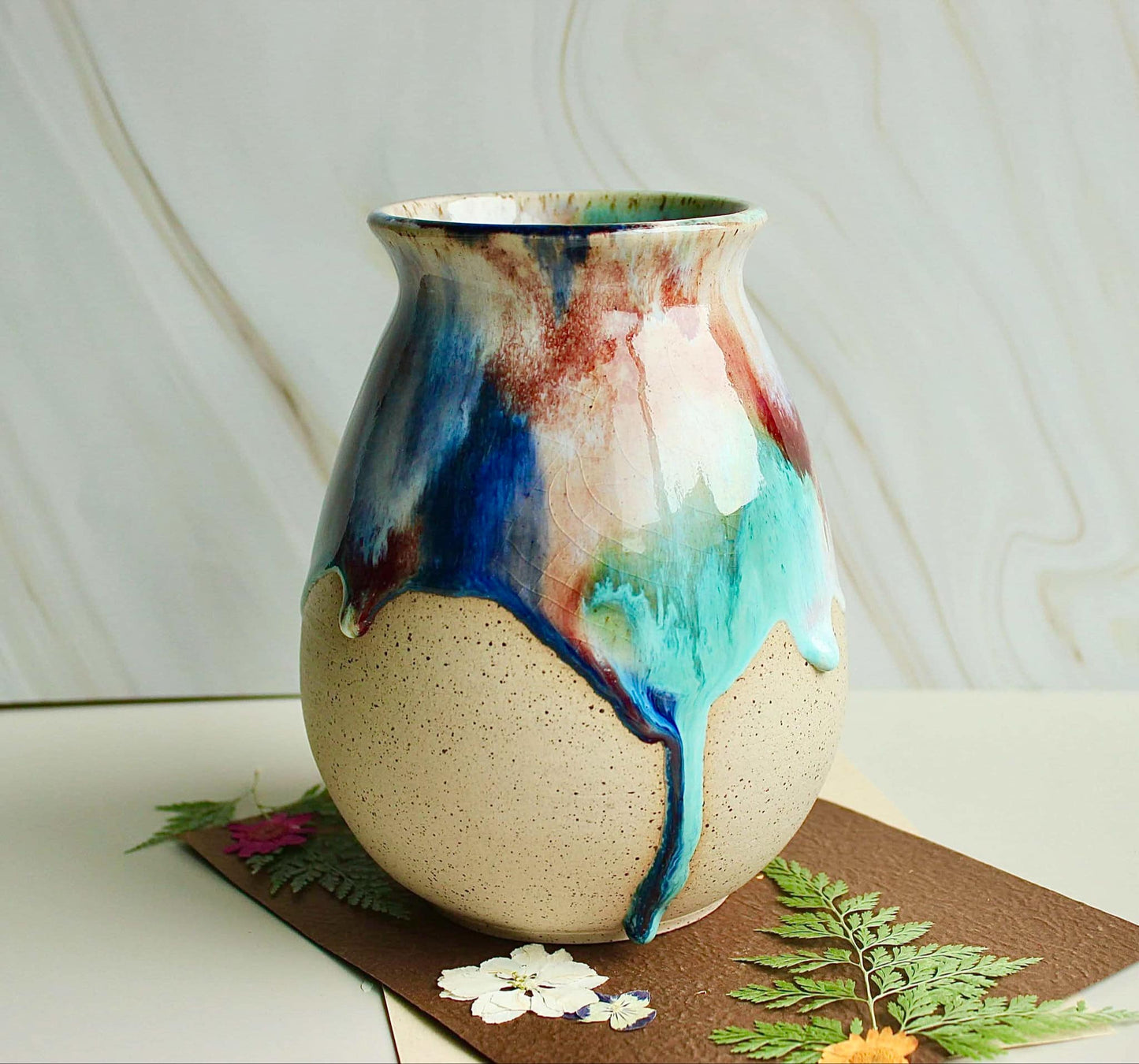 Rainbow Traditional Vase