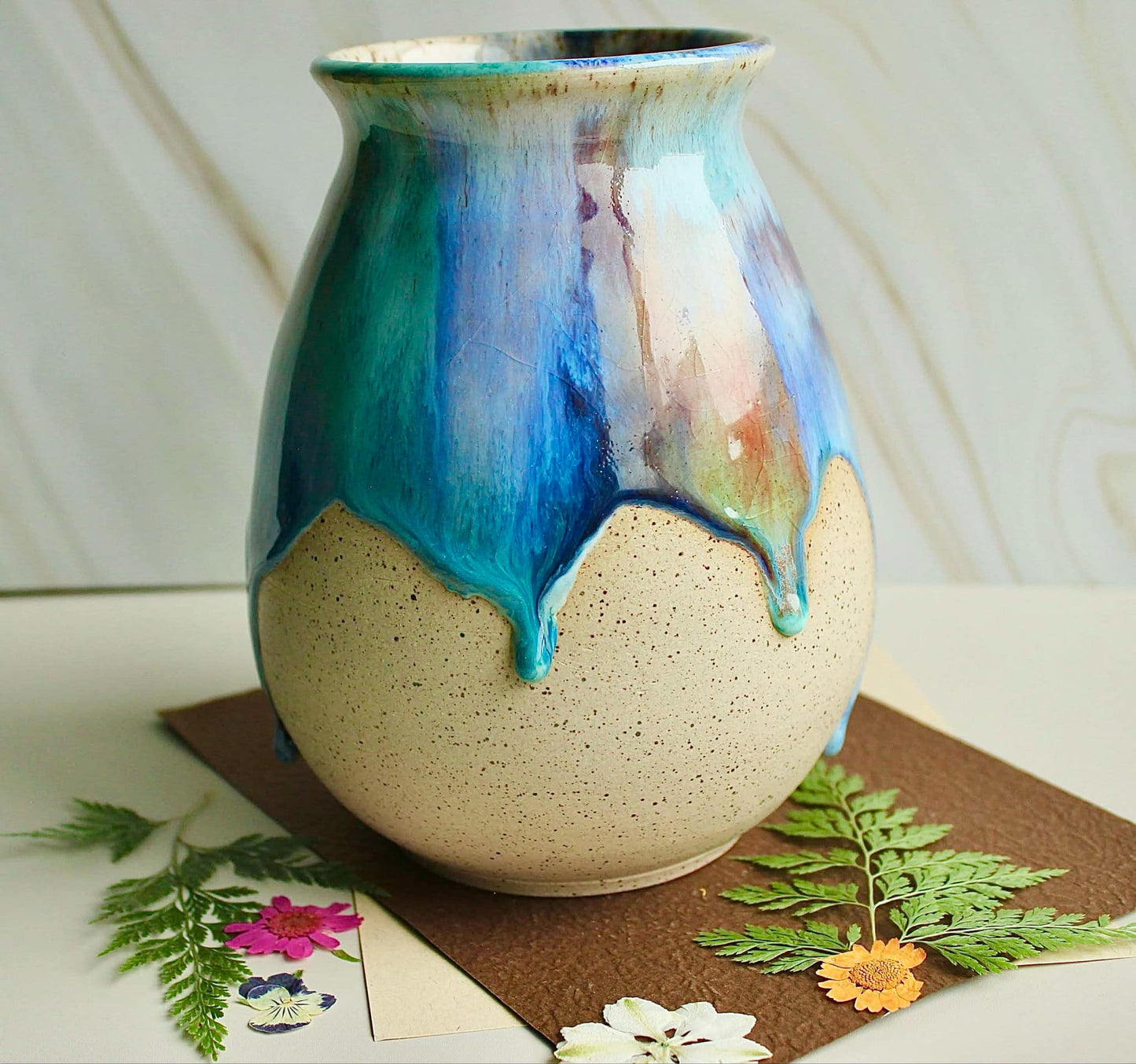 Rainbow Traditional Vase