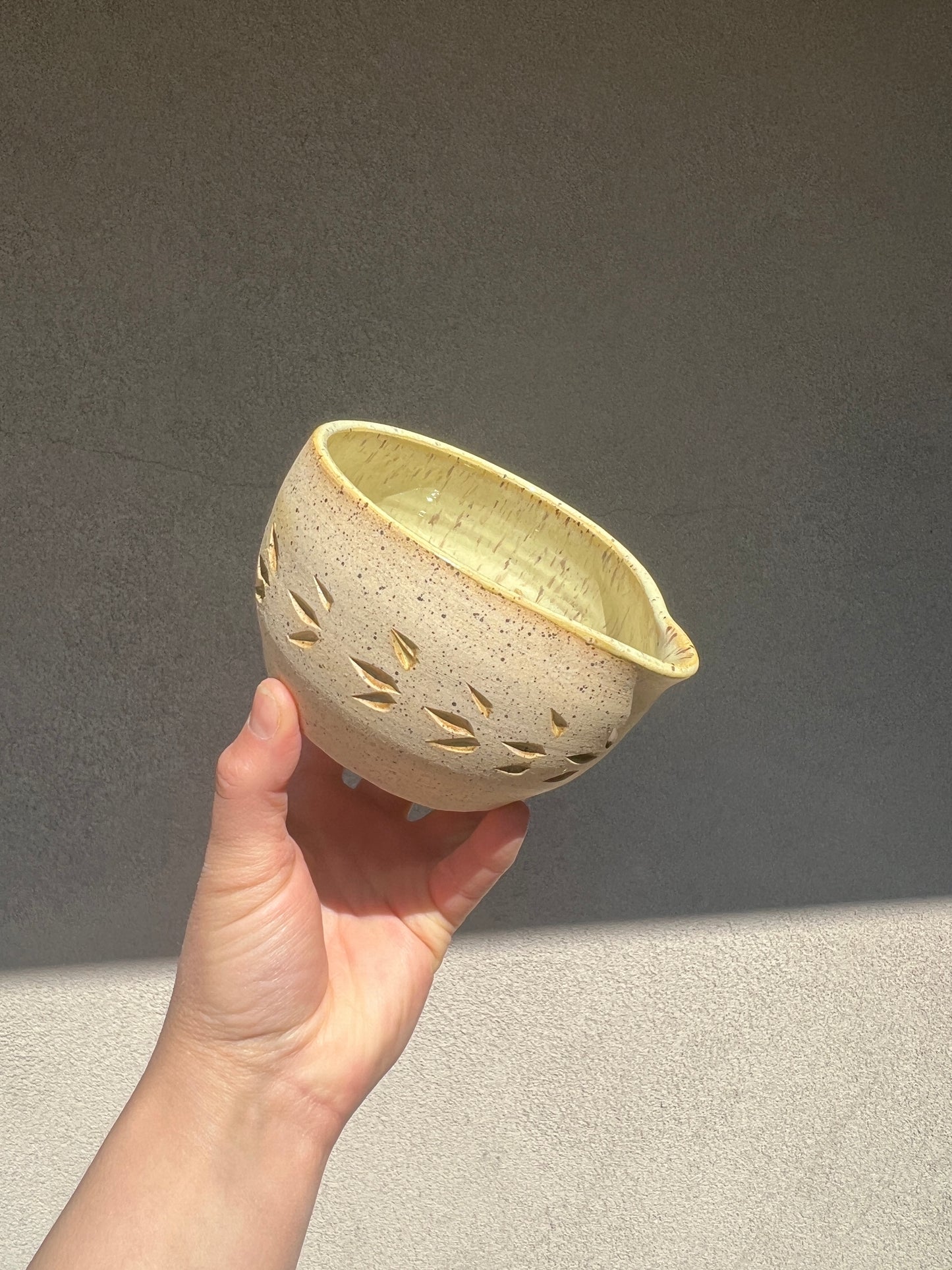 Carved Matcha Bowls :)
