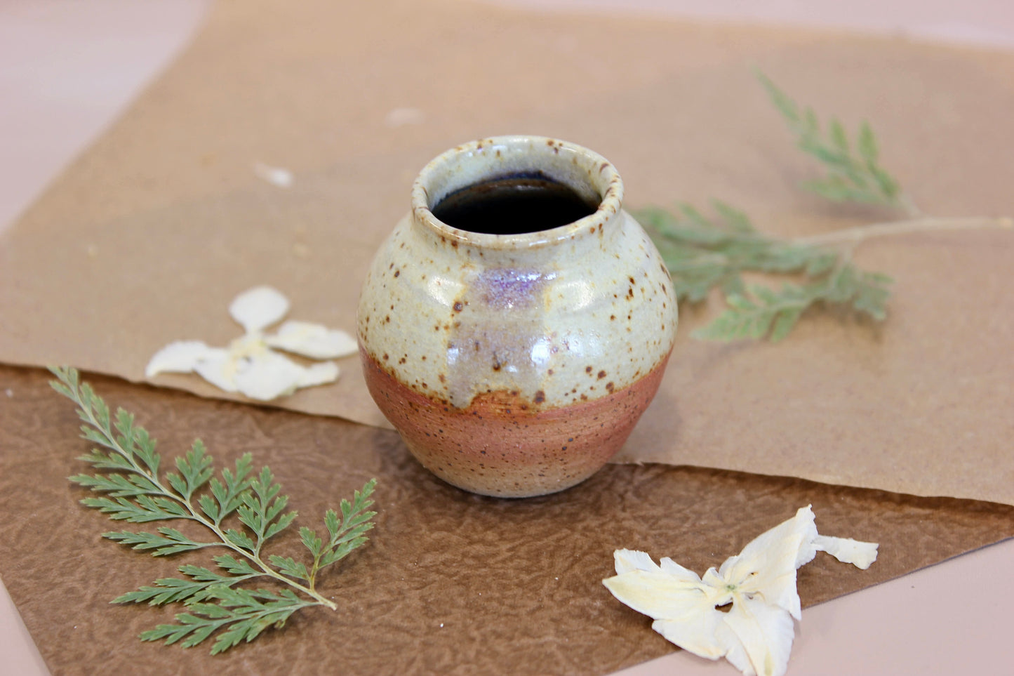 Soda-Fired Mini Pots