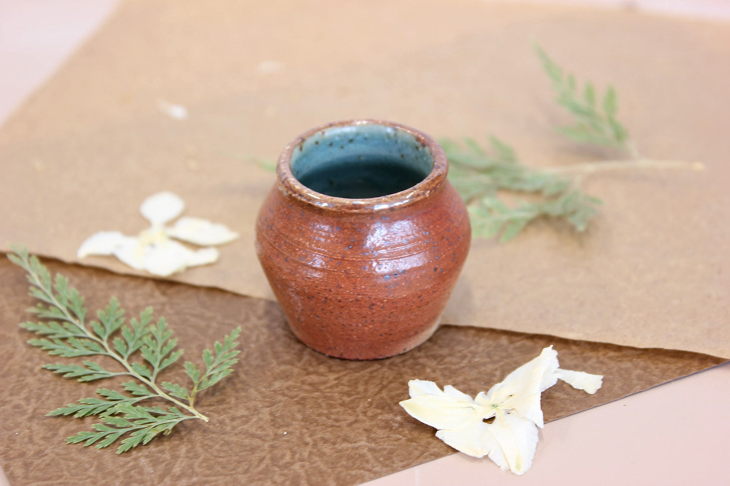 Soda-Fired Mini Pots
