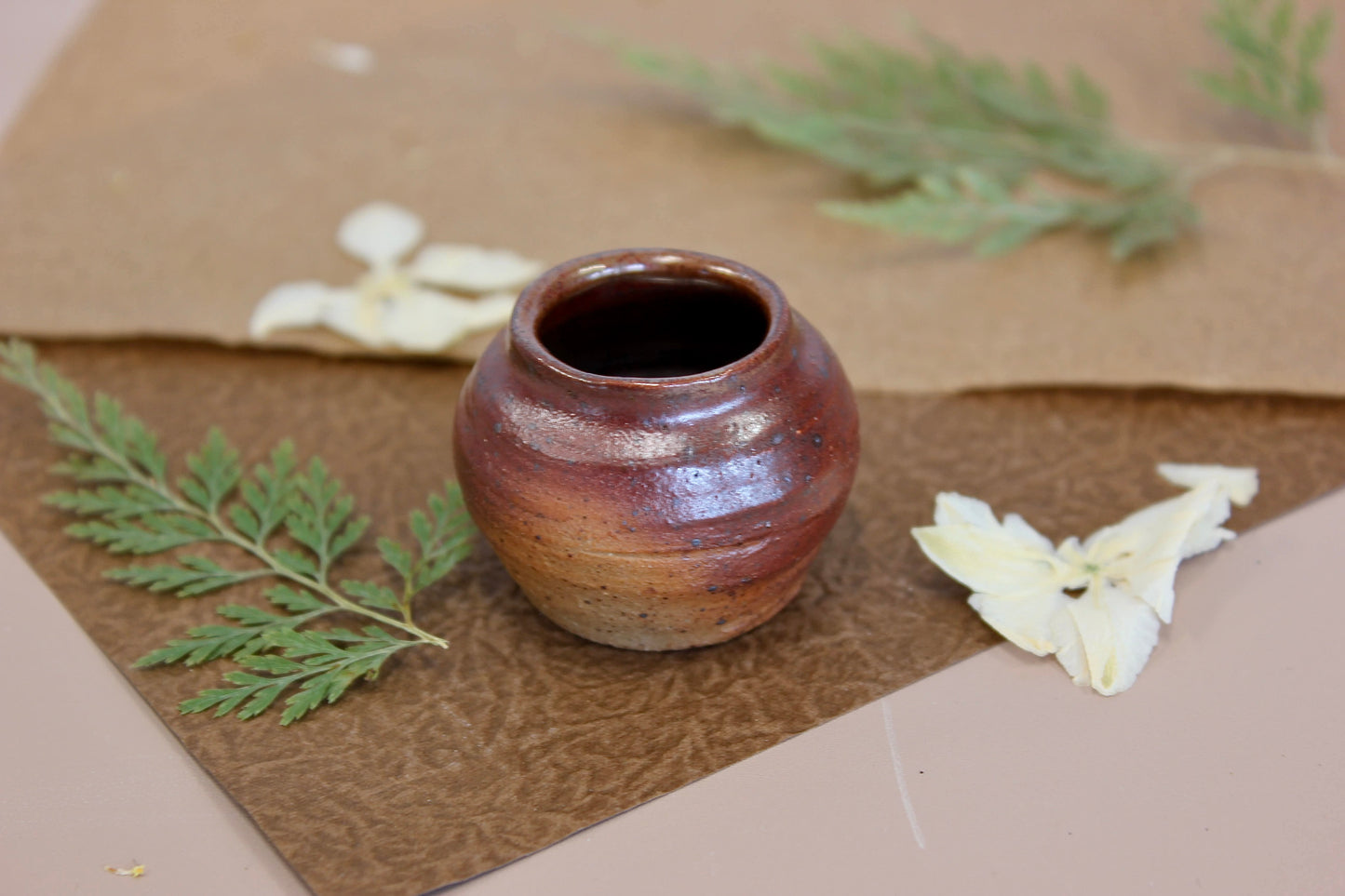 Soda-Fired Mini Pots