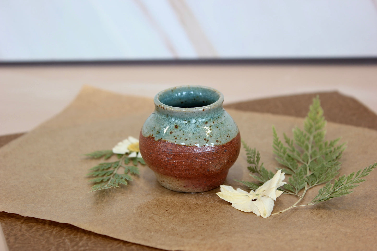 Soda-Fired Mini Pots