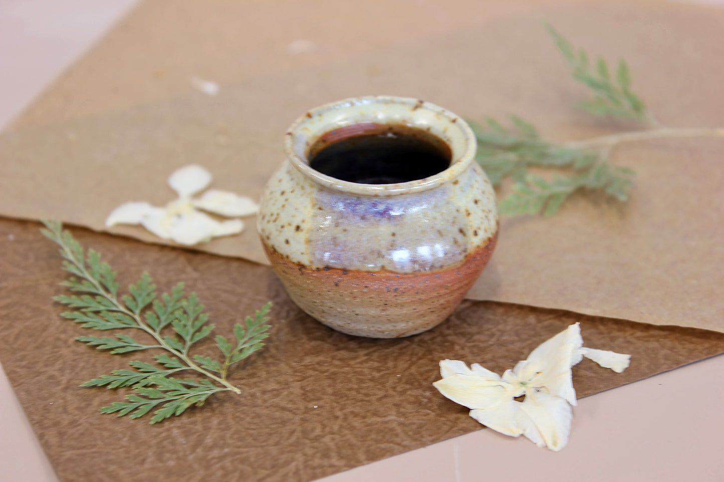 Soda-Fired Mini Pots