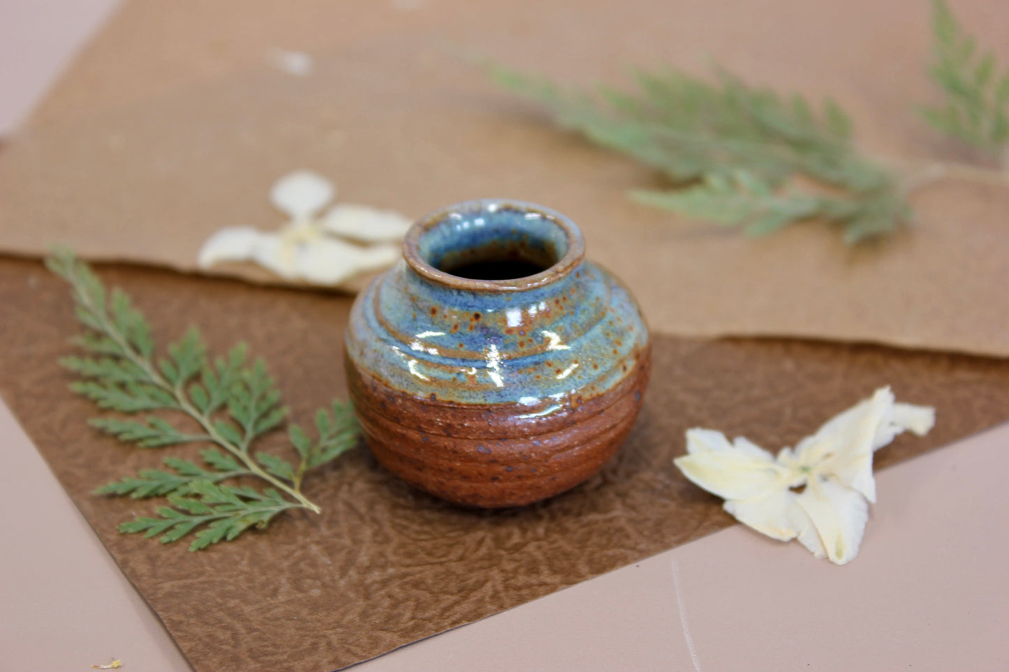 Soda-Fired Mini Pots