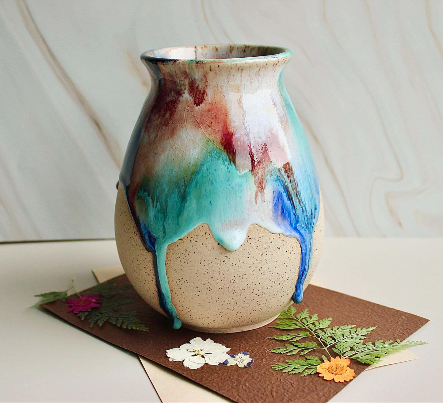 Rainbow Traditional Vase