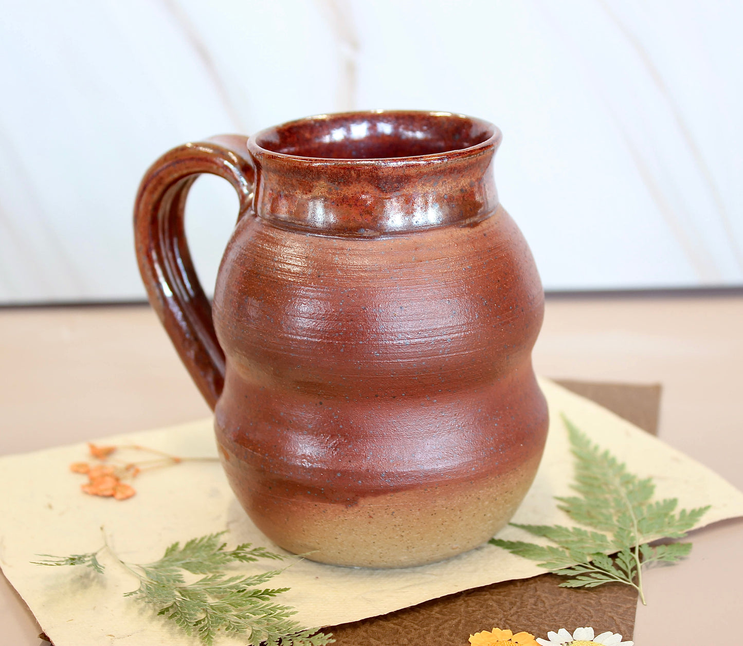 Curvy Soda Fired Mug