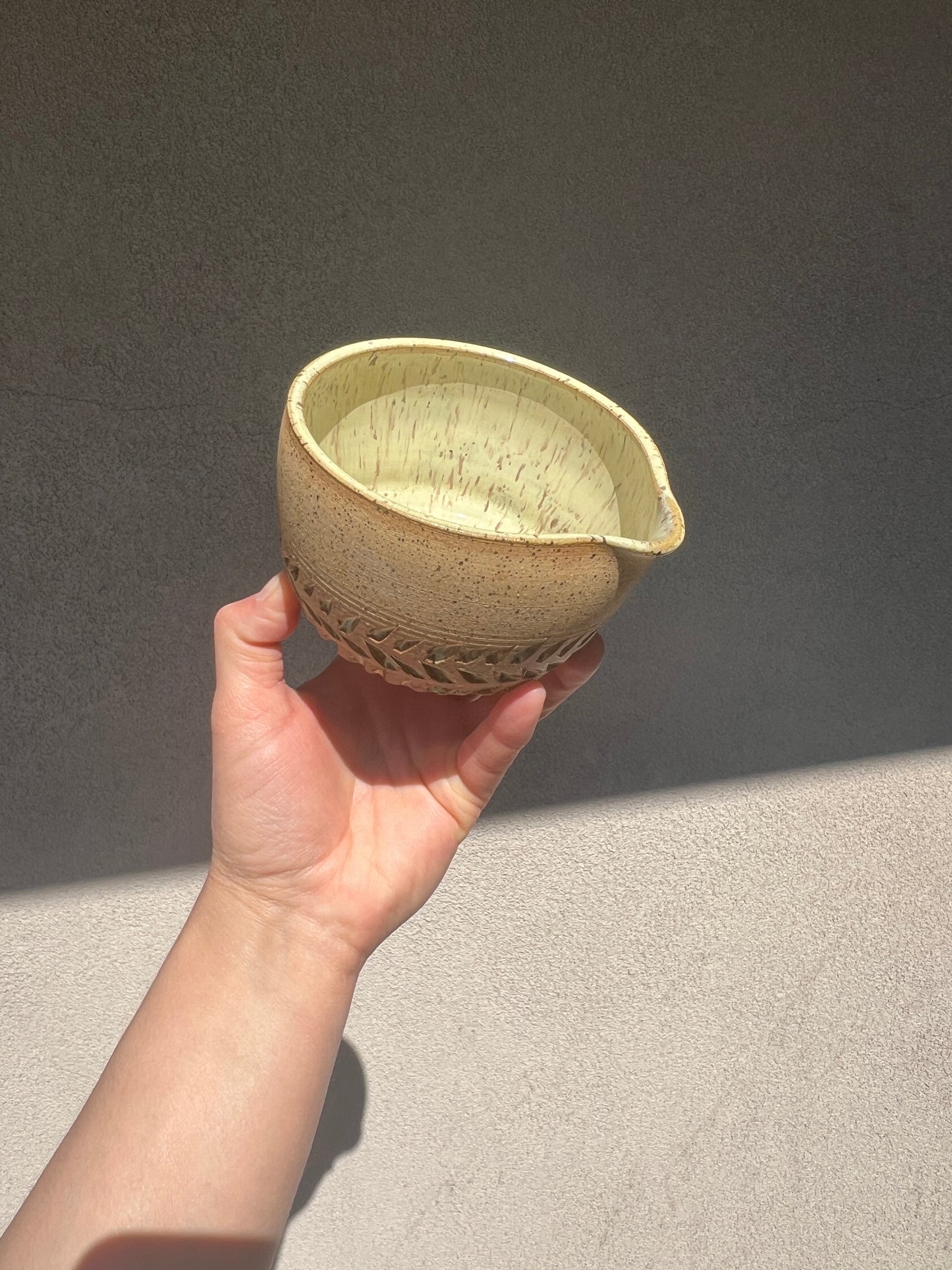 Carved Matcha Bowls :)