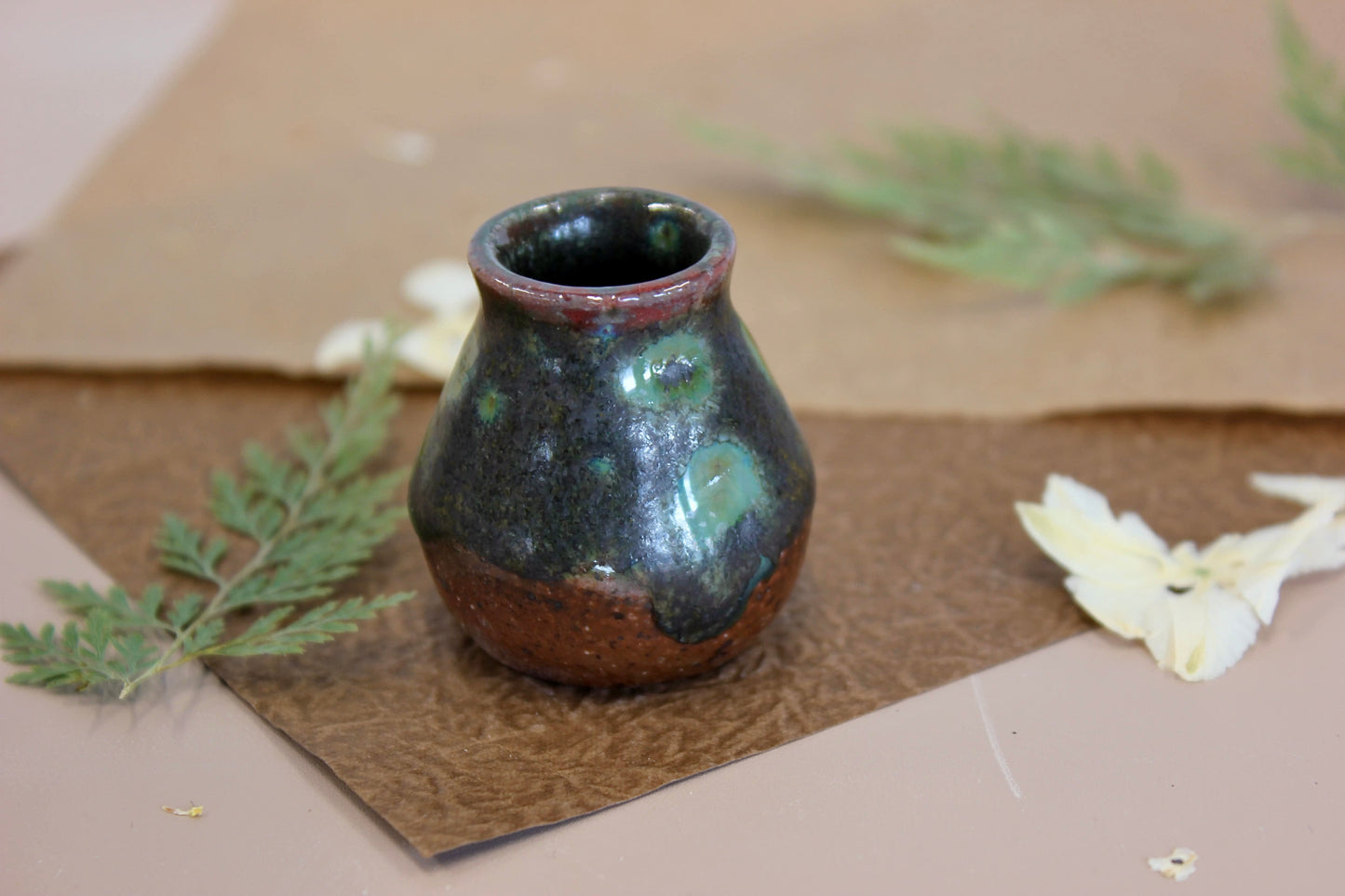 Soda-Fired Mini Pots