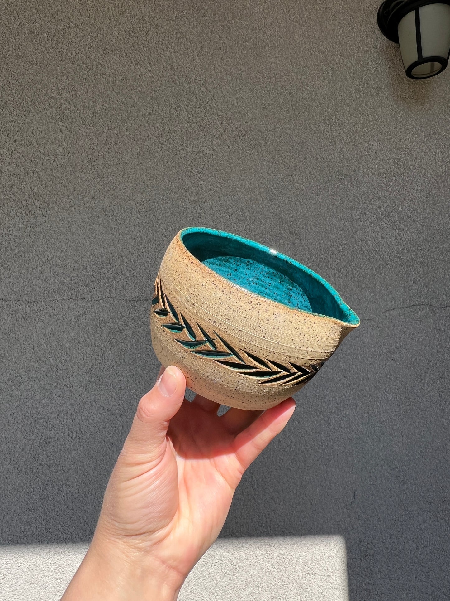 Carved Matcha Bowls :)