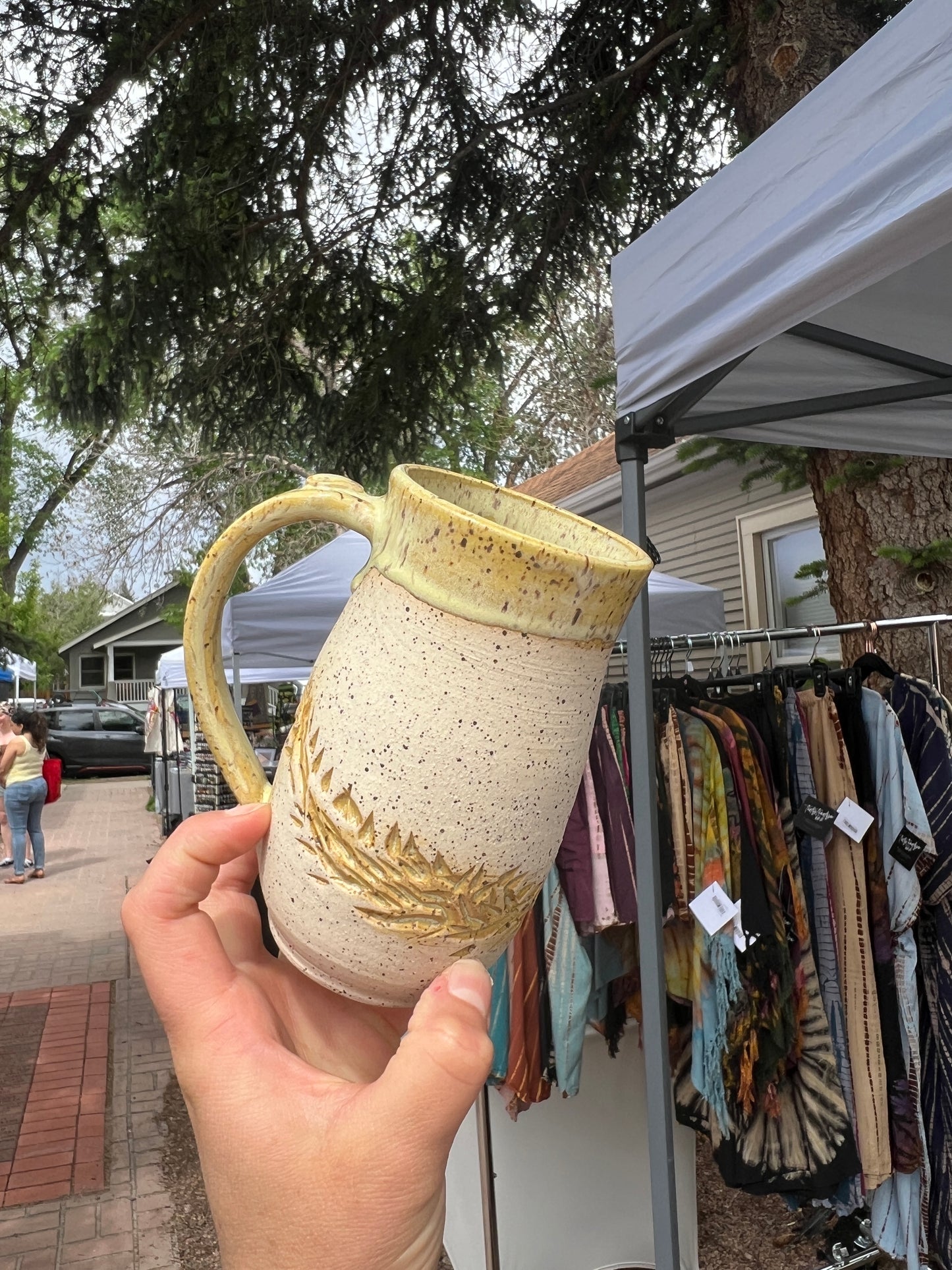 Carved Tall Mugs :)
