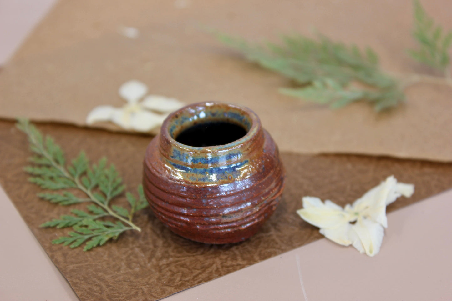 Soda-Fired Mini Pots