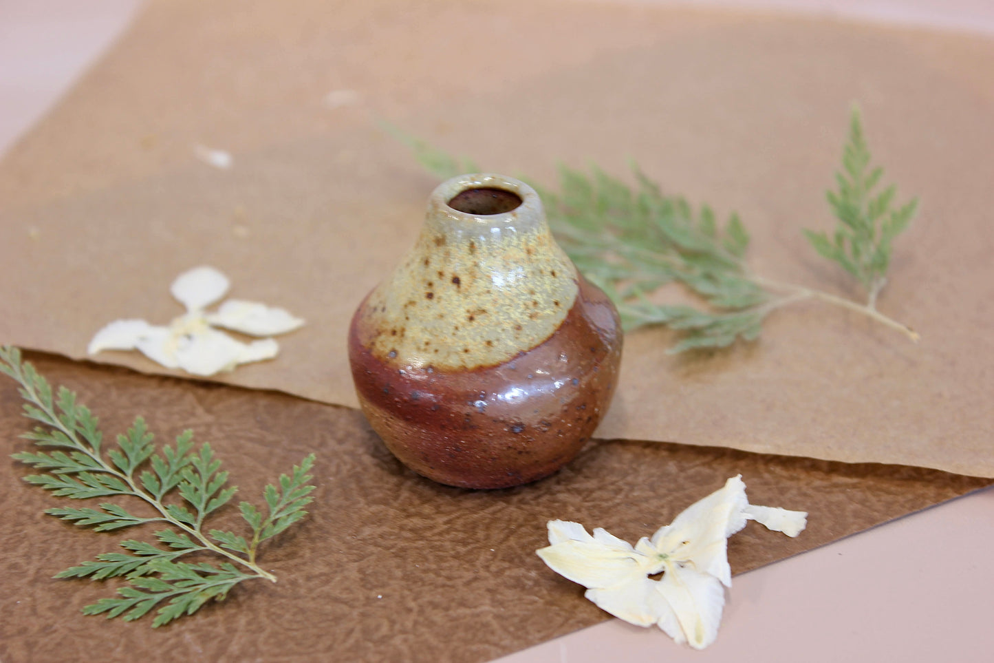 Soda-Fired Mini Pots