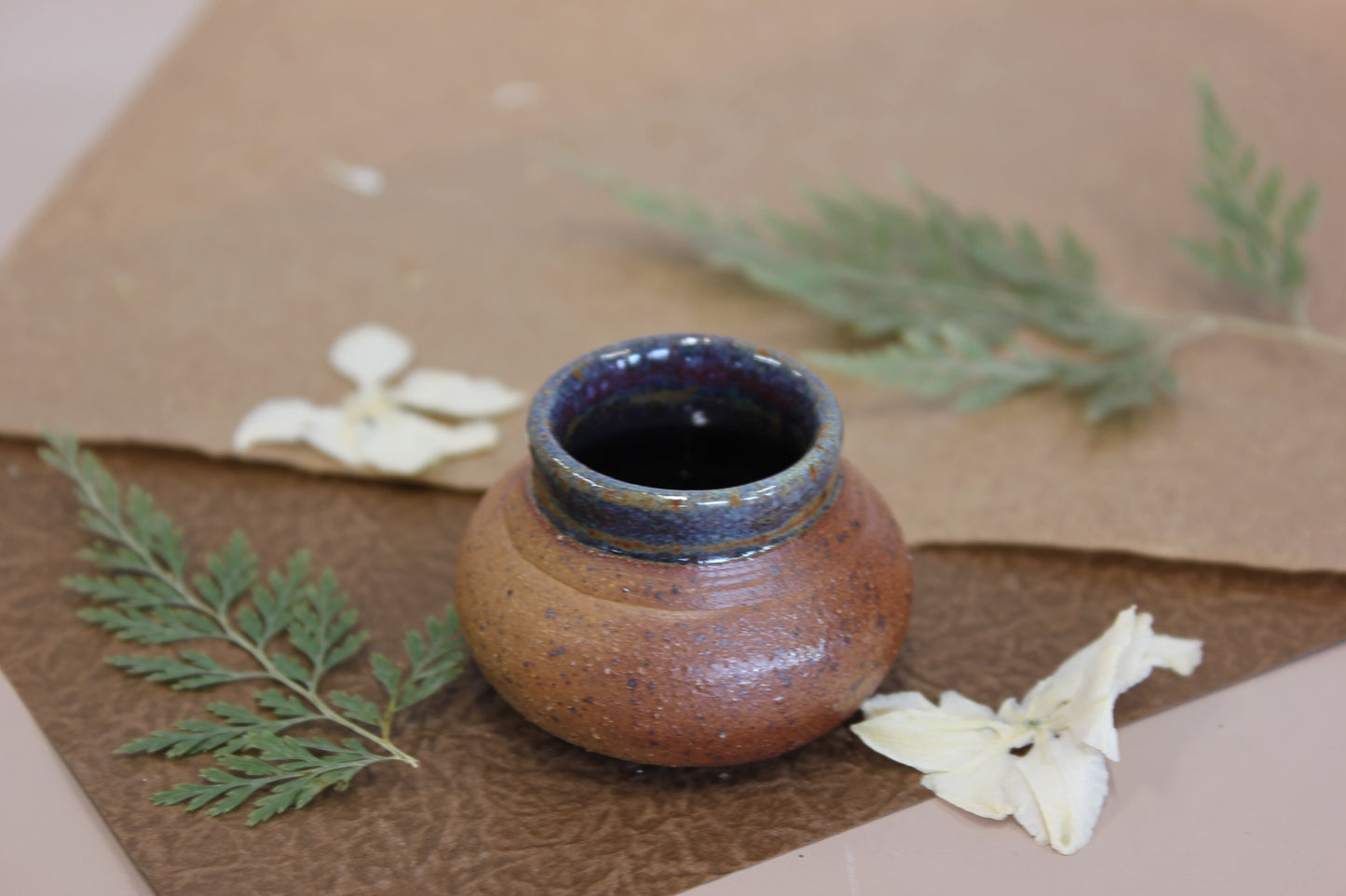 Soda-Fired Mini Pots