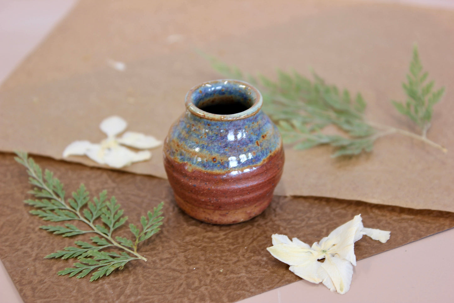 Soda-Fired Mini Pots