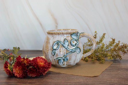 Creamy White Pumpkin Mug 2