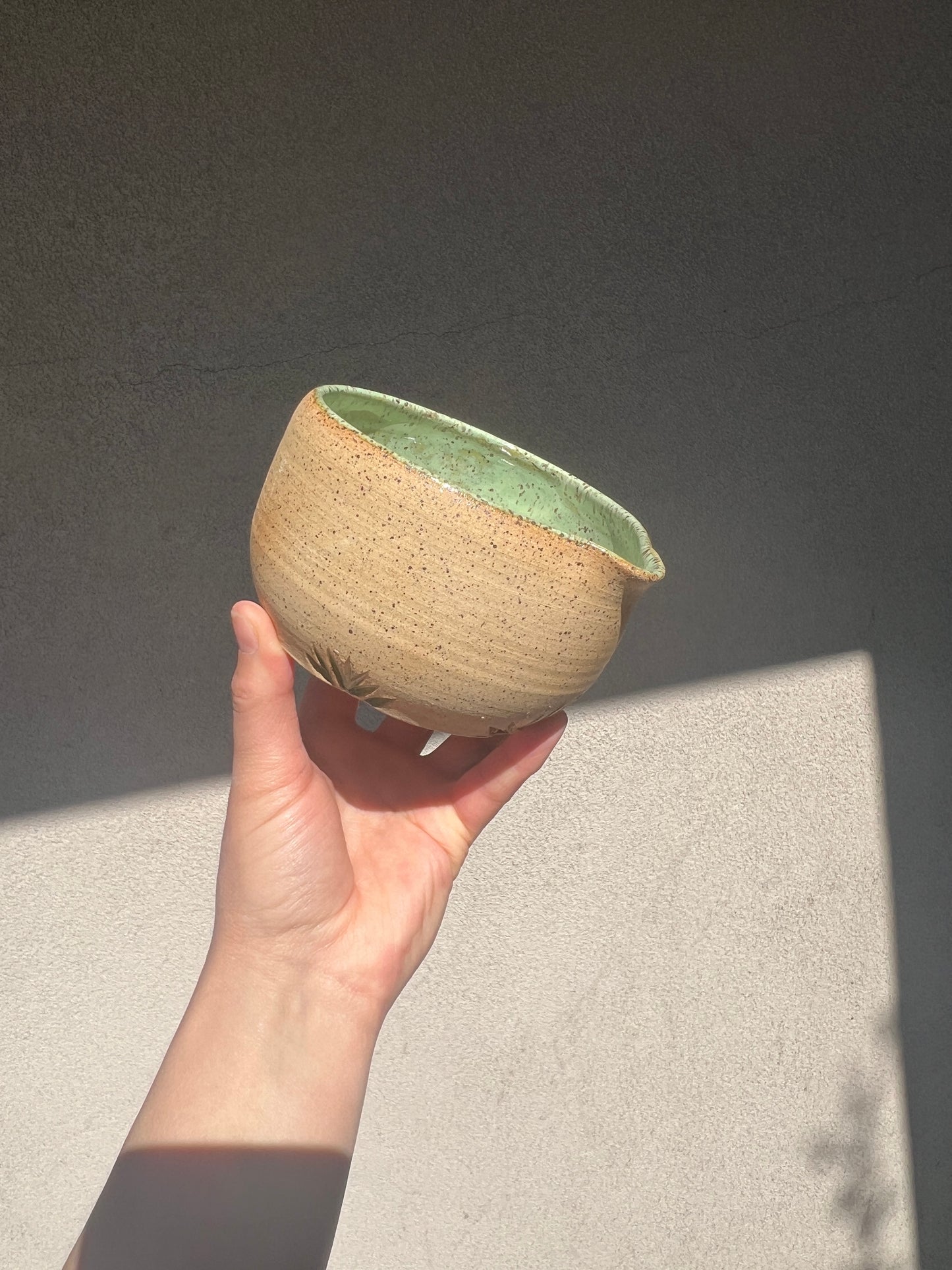 Carved Matcha Bowls :)