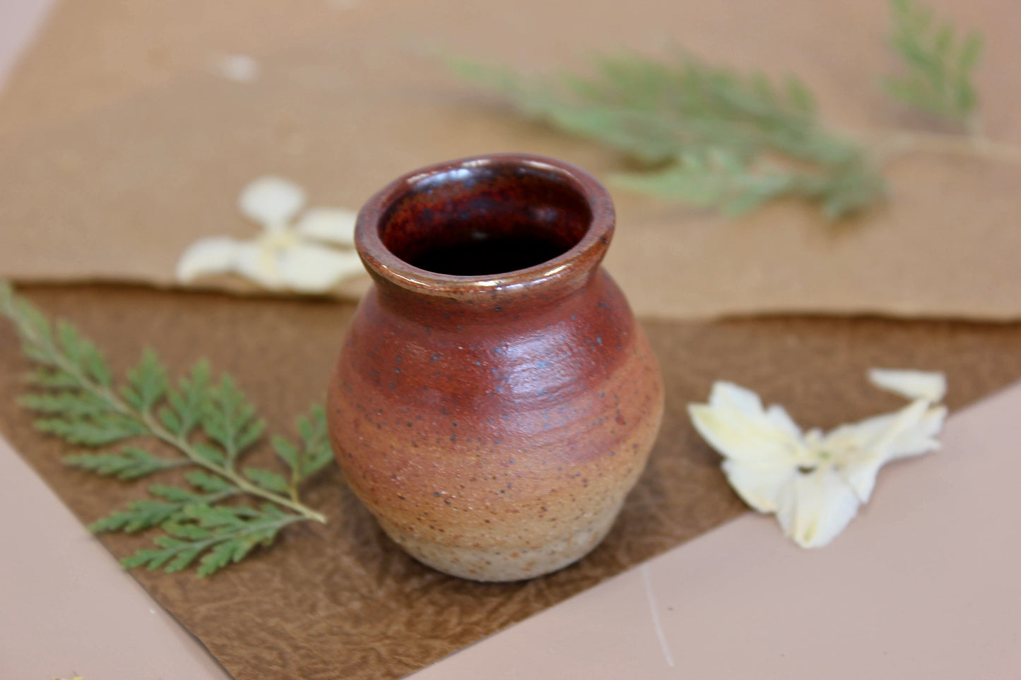 Soda-Fired Mini Pots