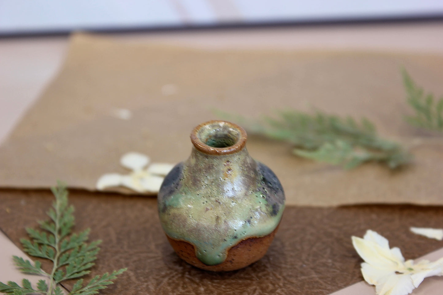 Soda-Fired Mini Pots