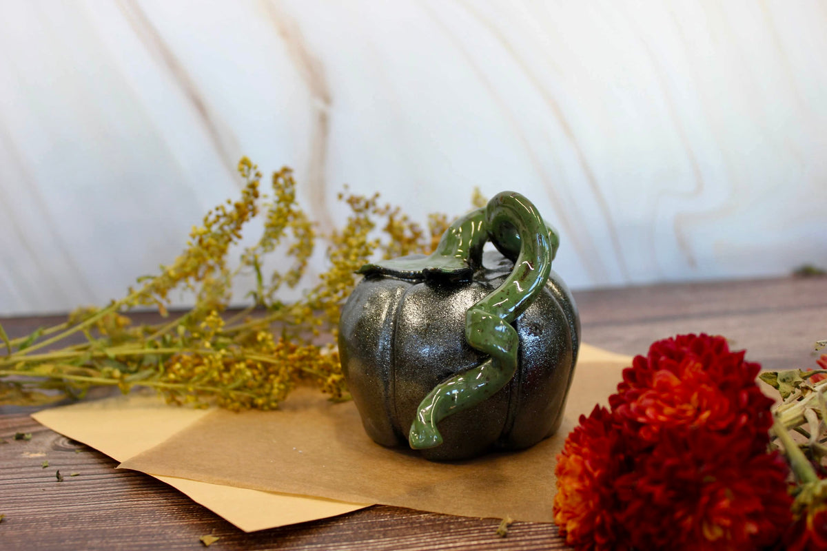 Black Sparkle Pumpkin