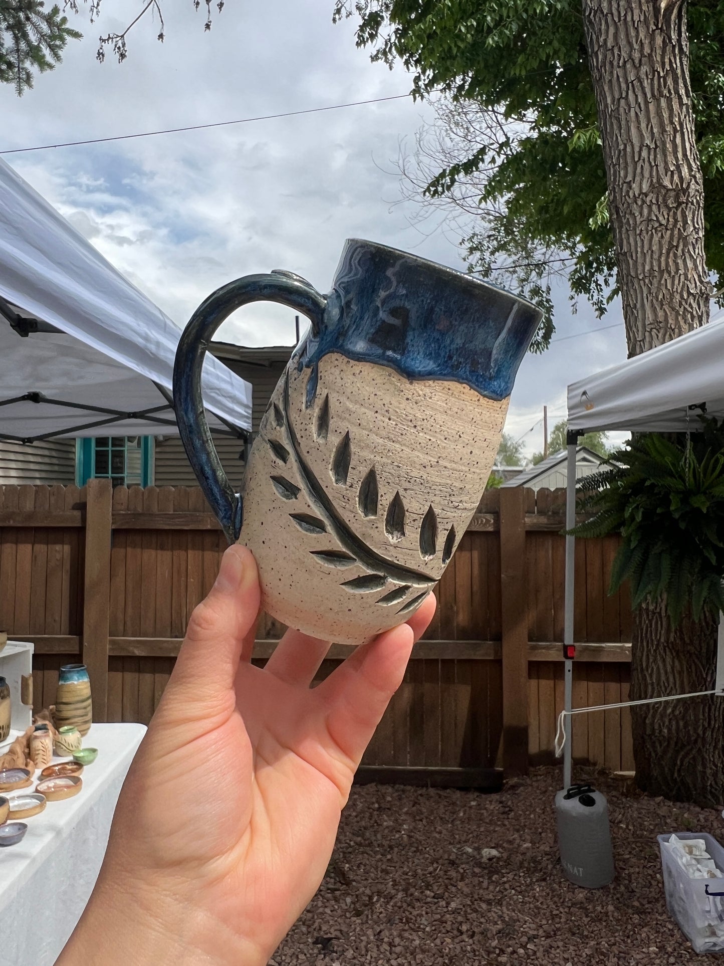 Carved Tall Mugs :)