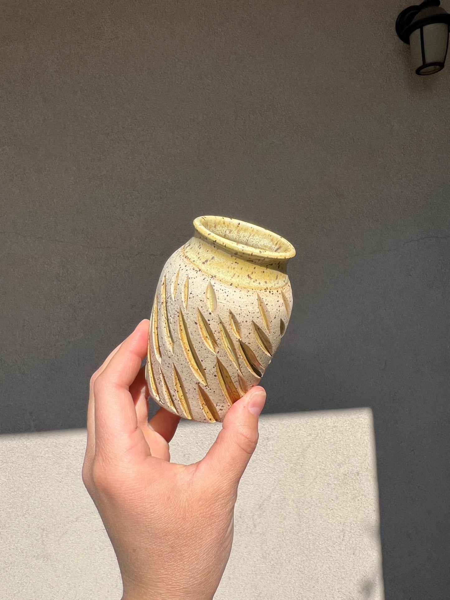Carved Bud Vases :)