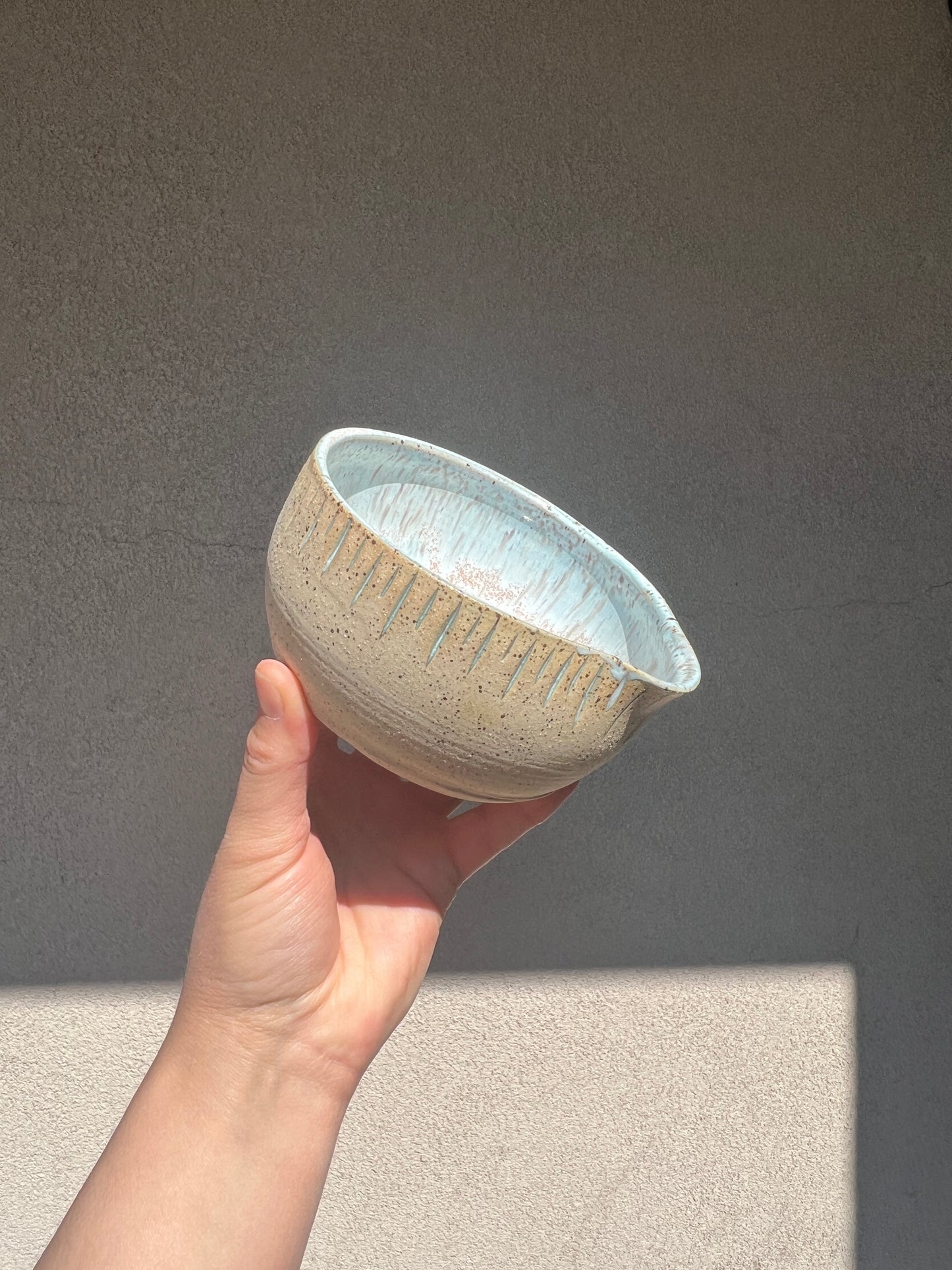 Carved Matcha Bowls :)