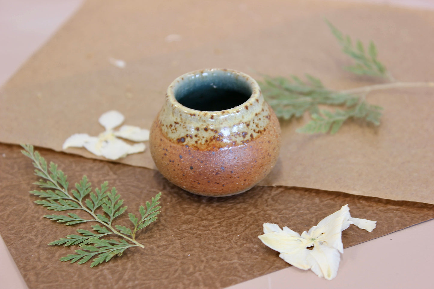 Soda-Fired Mini Pots