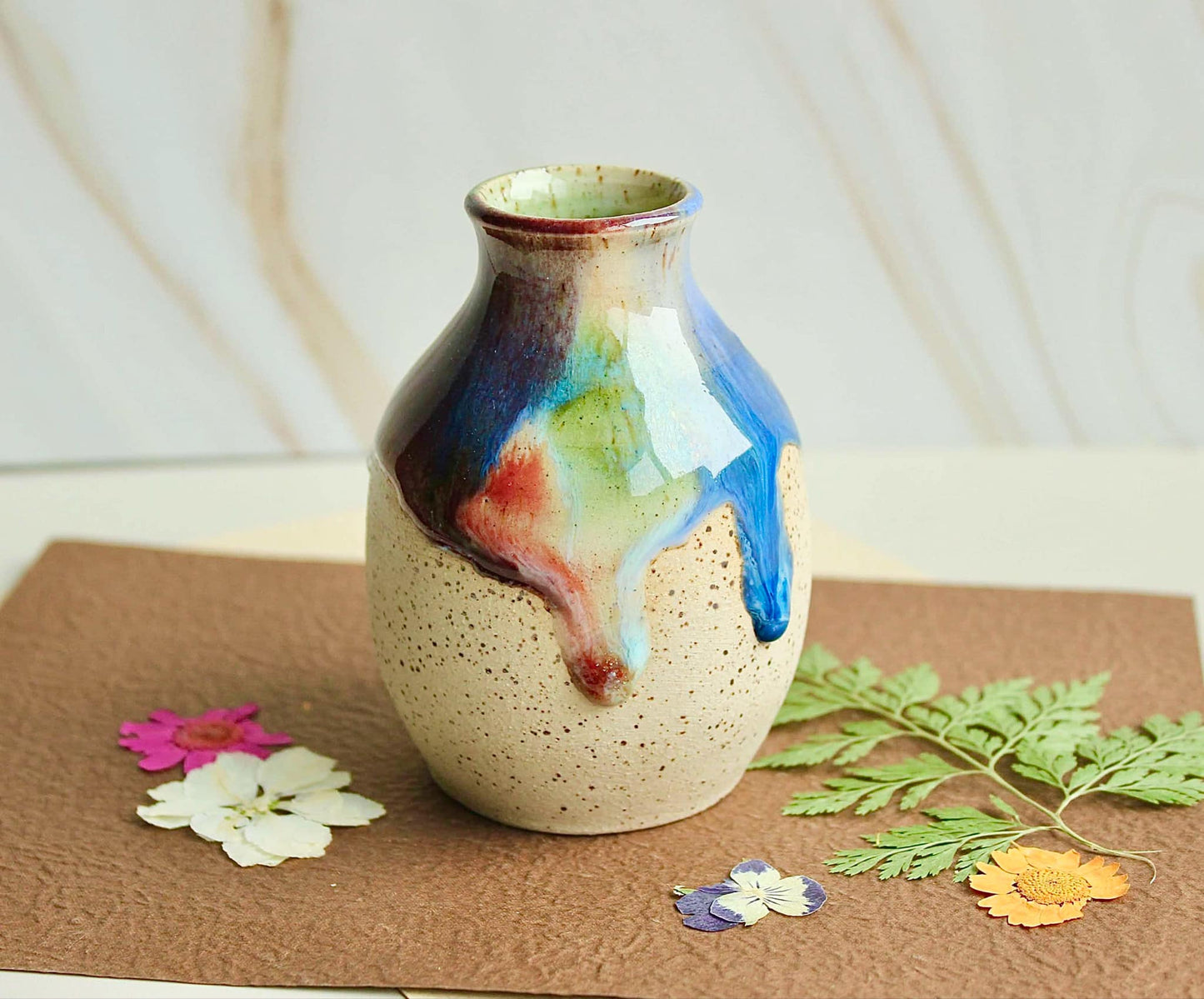 Rainbow Bud Vases