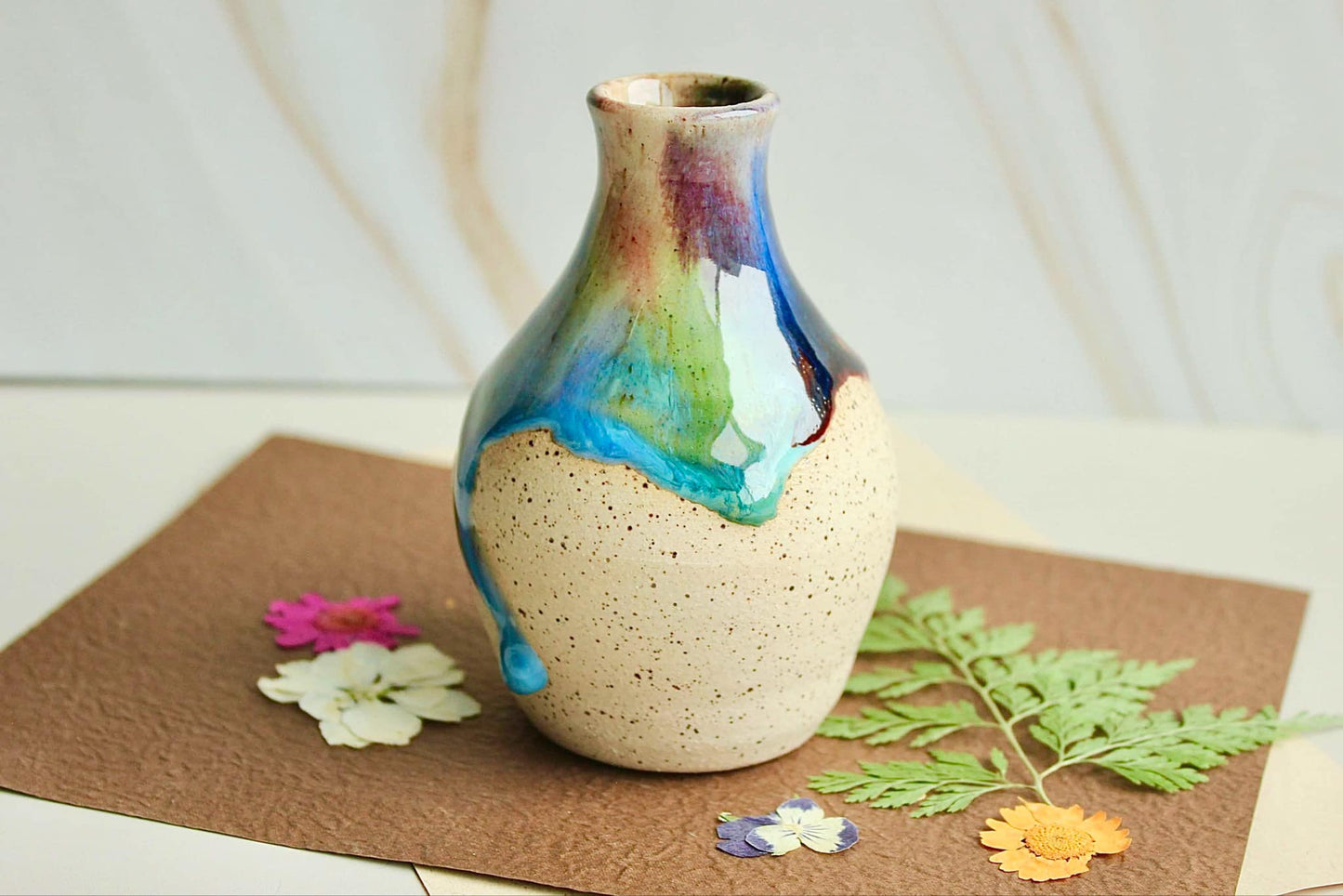 Rainbow Bud Vases